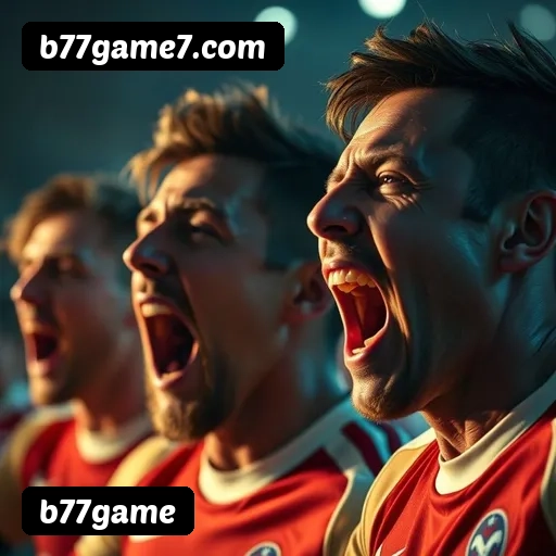 Comparação APP mobile vs versão web da b77game